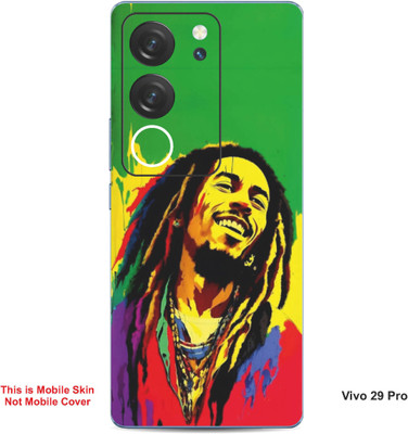 VYBE The Smart Choice Vivo 29 Pro Art Embossed Mobile Skin(Medium Green 2)