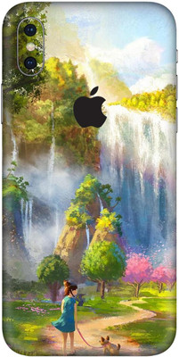 AMTHA AMTHA Apple iPhone XS Max Mobile Skin(Multicolor)