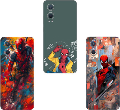 wrap craft HUAWEI NOVA Y61 COMBO(PACK OF 3)Camera&Back Protector Premium Vinyl Mobile Skin(Multicolor)