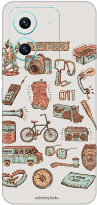 wrap craft Vivo v25 - 5G Mobile Skin(Multicolor)