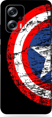 WeCre8 Skin's Redmi K50i 5G Mobile Skin(Captain America Shield Multicolor Mobile Skin With Cleaning Wipes)