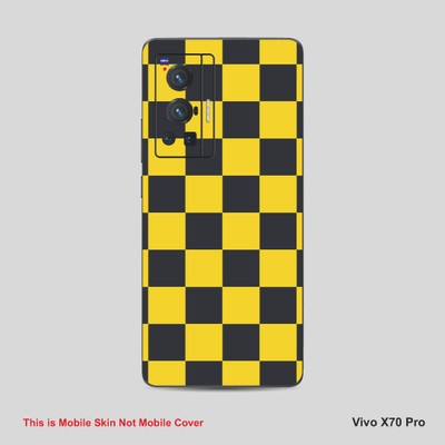 VYBE The Smart Choice Vivo X70 Pro Pattern Mobile Skin Mobile Skin(Multi ColourCM7)