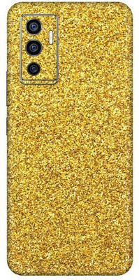 Vcare GadGets V23e 5G Mobile Skin(Glitter Gold)