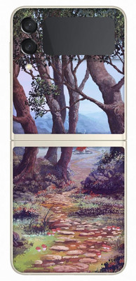 SKINFACTORY SAMSUNG GALAXY Z FLIP 3 5G Premium Mobile Skin(Multicolor)