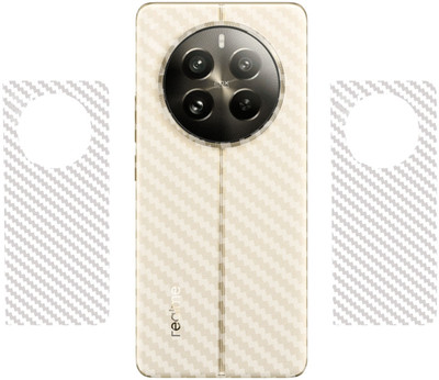 SCREENIX REALME 12 PRO PLUS 5G. || 3D CARBON FIBER BACK LAMINATION || Mobile Skin(TRANSPARENT)