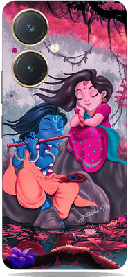 SkinoMania Vivo y27 Mobile Skin(krishna_rukmini Multicolor Mobile Skin)