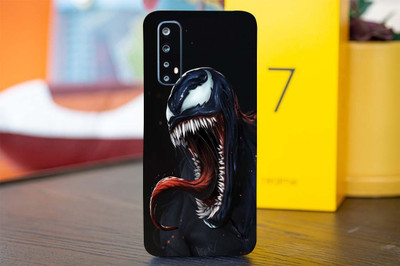 AsSkin Realme 7 Mobile Skin(Evil venom Wrap Sticker Mobile Skin With High Matte Finish.)