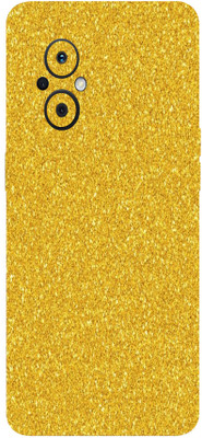 mtool Oppo F21 Pro 5G Mobile Skin(Ultra Super Golden Gliter Skin With High Gloss Finish).)
