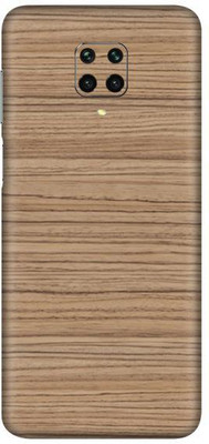 Vcare GadGets Redmi Note 9 Pro Max Mobile Skin(Teak Wood)