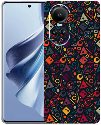 LAMHA Oppo Reno 10 5G, oppo reno 10 5g Mobile Skin(Multicolor)