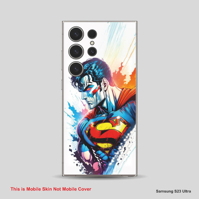 VYBE The Smart Choice Samsung S23 Ultra Super Hero Mobile Skin(Multy colorA\19)