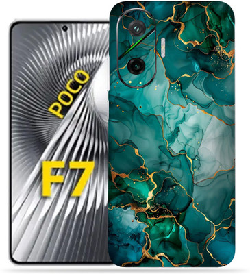 OggyBaba OggyBaba Poco F7 5g Mobile Skin(Green Texture)
