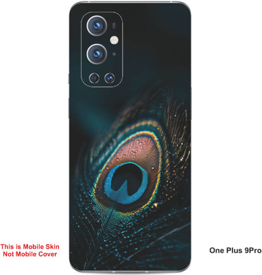VYBE The Smart Choice One Plus 9 Pro Peacock Embossed Mobile Skin(Nile Blue 26)