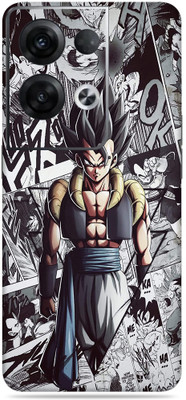 SkinoMania Oppo Reno 8 Pro 5G Mobile Skin(Multicolor Comic Gogeta)