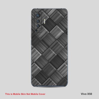 VYBE The Smart Choice Vivo X50 Pattern Mobile Skin Mobile Skin(Multi ColourCH25)