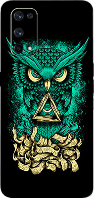 BUGGU Realme X7 Pro Mobile Skin(Ultra Super Angry Owl Skin With High Matte Finish.)