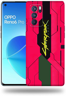 Mclaxa Oppo Reno 6 Pro Mobile Skin(Pink Cyberpunk)