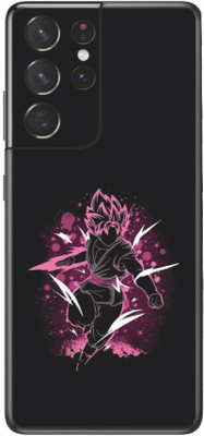 VYBE The Smart Choice galaxy s21 ultra Goku Mobile Skin Mobile Skin(Black 747)