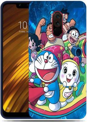 TJ CREATION Poco F1 4G, Doraemon Team, POCO F1 Mobile Skin(Doraemon Team Skin With High Matte Finish.)