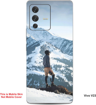 VYBE The Smart Choice Vivo V23 Naturel Mobile Skin(Gull Grey 3)