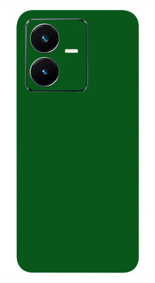 Pochanki Vivo Y22 Mobile Skin(Ultra Super Moss Green Matte Skin With Matte Finish.)