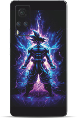 VYBE Vivo X60 Goku Mobile Skin Mobile Skin(Ultra Violet 37)