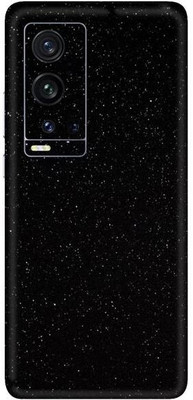Vcare GadGets Vivo X60 Pro Plus Mobile Skin(Starry Glitter Black)