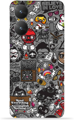 OggyBaba Poco M6 5g Mobile Skin(Zombie Graffiti)