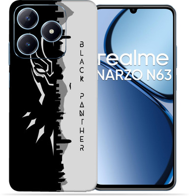 OggyBaba OggyBaba Realme Narzo N63 Mobile Skin(Black Panther)