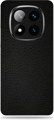 WeCre8 Skin's Xiaomi Redmi Note 14 Pro Plus Premium Vinyl Mobile Skin (Multicolor) Mobile Skin(Black Leather)