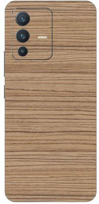 Vcare GadGets Teak Wood vivo V23 5G Mobile Skin(Teak Wood)