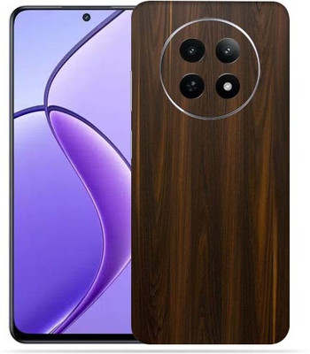 OggyBaba Realme 12X 5g Mobile Skin(Mahogany Wood)
