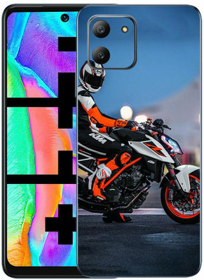 FCS Infinix Hot 11 Printed Back Skin Mobile Skin(Bike Skin)