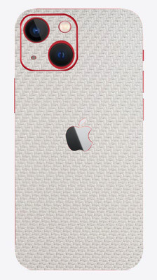 AsSkin IPhone 13 mini, iPhone 13 mini Mobile Skin(Ultra Super White CF Wrap Sticker With High Gloss Finish).)