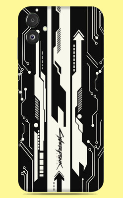 SkinoMania Samsung Galaxy F14 5G Mobile Skin(B&W Cyber)