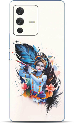 VYBE Vivo V23 Pro Krishna Mobile Skin Mobile Skin(Charcol 32)
