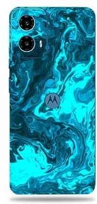 WeCre8 Skin's WeCre8 Skin's Moto_G34_5G Mobile Skin(Light Blue)
