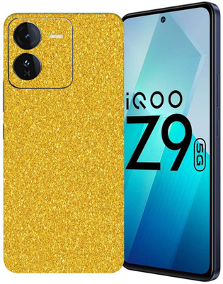 OggyBaba OggyBaba Vivo iqoo Z9 5g Mobile Skin(Golden Gliter)