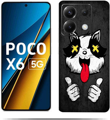 LAMHA Poco X6 5G.. Mobile Skin(Ultra Super Multicolor Skin With HiighQuality Matte Finish.)