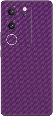 Vcare GadGets Vivo V29 5G Mobile Skin(Fiber Carbon Purple)
