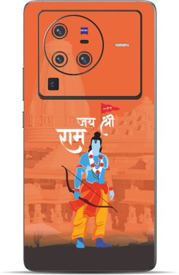 VYBE Vivo X80 Pro Shree Ram Mobile Skin Mobile Skin(Chestnut 42)