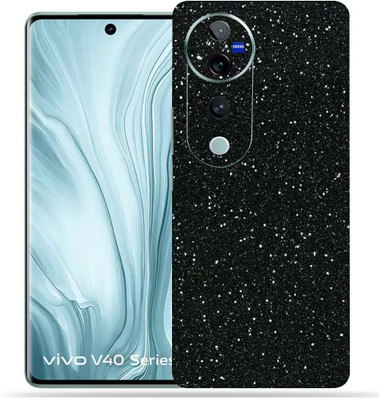 OggyBaba OggyBaba Vivo V40 5g Mobile Skin(Black Gliter)