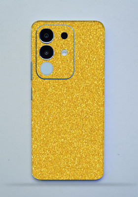 Gizmo Wraps Iqoo Z10x 5g Mobile Skin(Golden Gliter)