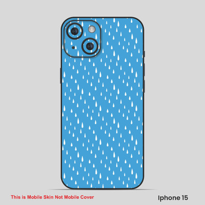 VYBE The Smart Choice iPhone 15 Pattern Mobile Skin(Celestial Blue 10)