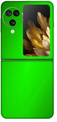 Vcare GadGets Find N3 Flip 5G Mobile Skin(Green)