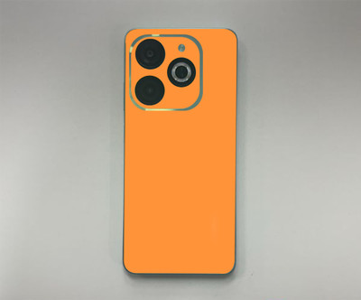 LAMHA Infinix Smart 8 Mobile Skin(Orange)