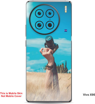 VYBE The Smart Choice Vivo X90 Naturel Mobile Skin(Macaw Blue 16)