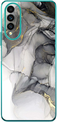 FCS Huawei nova 10z Printed Back skin Mobile Skin(White Marble)