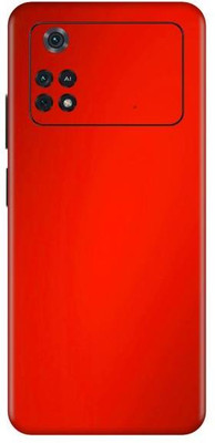 Vcare GadGets Poco M4 Pro Mobile Skin(Red)