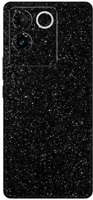Vcare GadGets Vivo T2 Pro 5G Mobile Skin(Glitter Black)